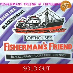 Fishermans Friend Blackcurrant Sugar Free Lozenges